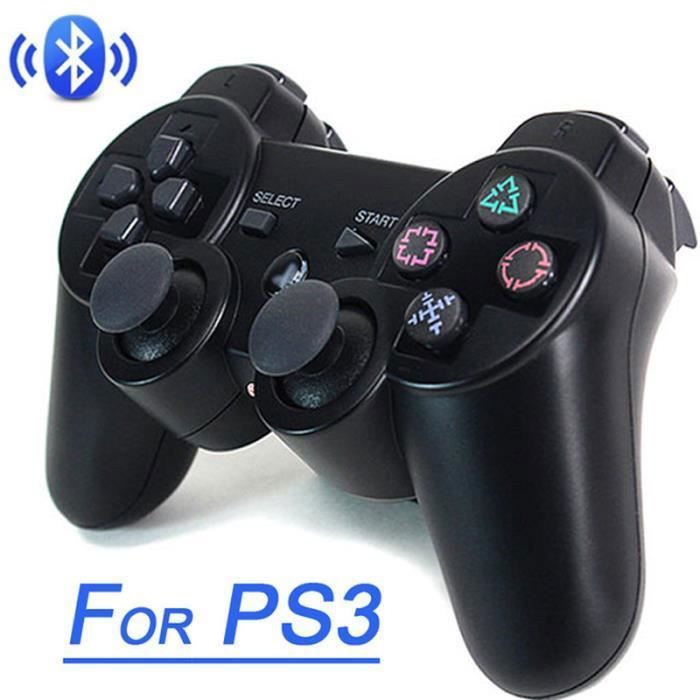 Manette de jeu sans fil pour Playstation3 - Double Vibration Six Axes
