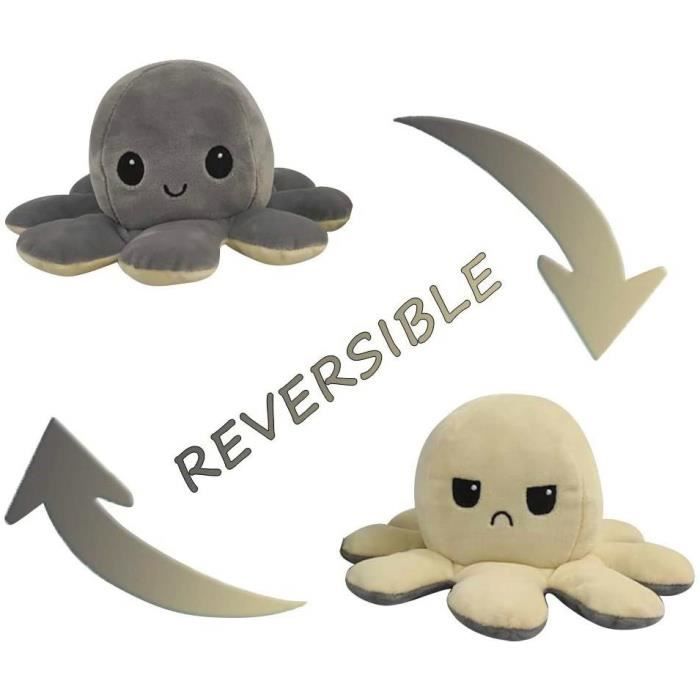 Pulpo online reversible gris