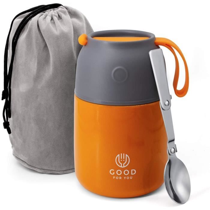 BOITE A REPAS Thermos alimentaire de Boite repas inoxydable pour