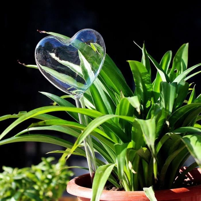 6 Boules D'arrosage Automatique Com-four 345ml - Distributeur D'eau Pour Plantes D'intérieur, Vacances, Intérieur/extérieur