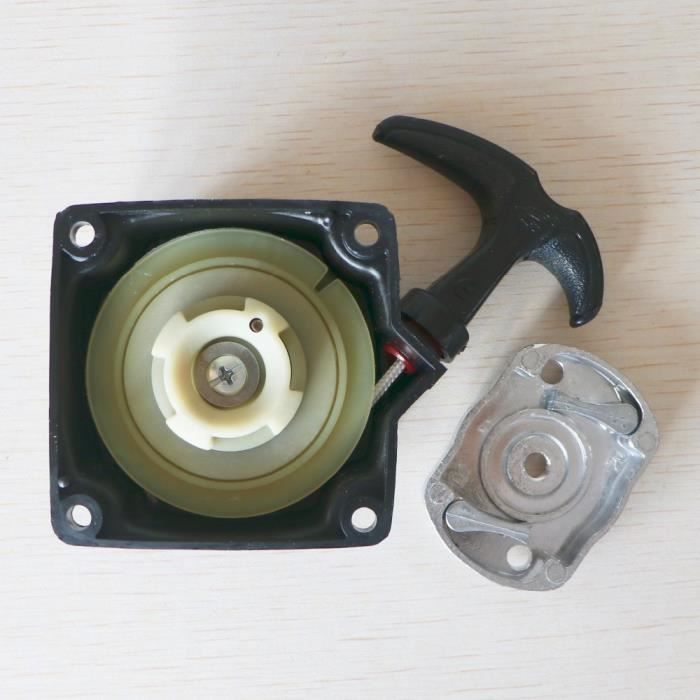Lanceur Et Poulie Pour Débroussailleuse Gardenline - Compatible Tondeuse 40-5, En Nylon Et Alliage Aluminium - Haute Performance