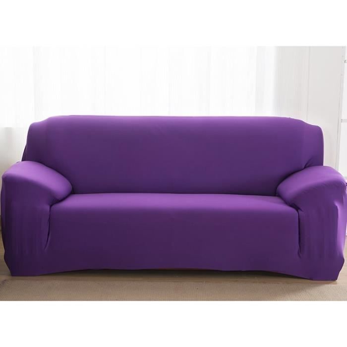 Housse De Canapé élastique Martina Home – 3 Places, Avec Accoudoir Droit, Tissu Bleu électrique