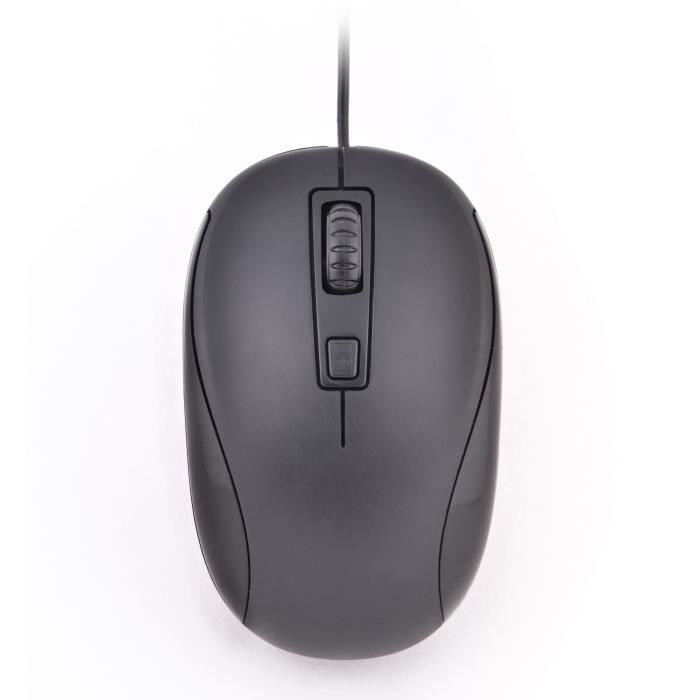 Souris Filaire – BLUESTORK – OFFICE 10 – PC/MAC – Noir