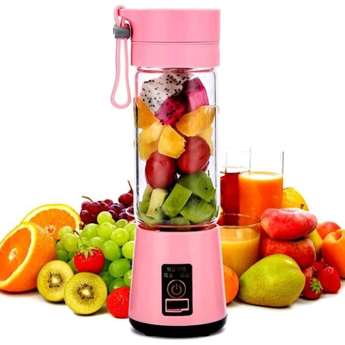 Presse-agrumes électrique portable de 350 ml, mélangeur à smoothie USB