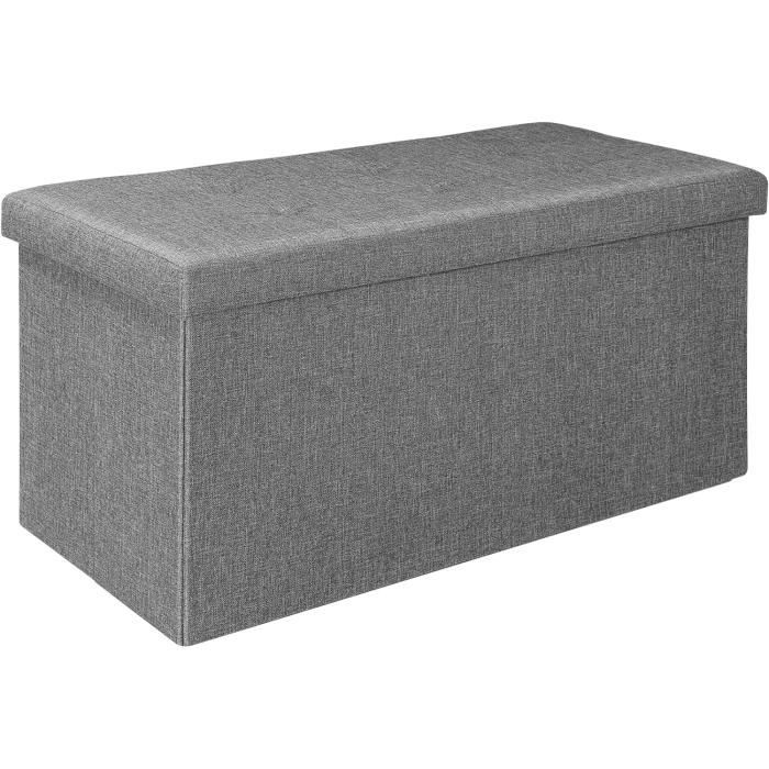 Pouf De Rangement Pliable En Similicuir - 38x38x30 Cm, Repose-pieds, Siège Supplémentaire, Plusieurs Couleurs - 4