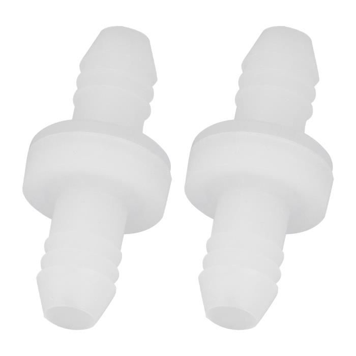 4 Clapets Anti-Retour Plastique - Diamètres 3mm, 4mm, 5mm, 6mm - Pour Eau, Air, Gaz - Systèmes Fluides Ou Pneumatiques