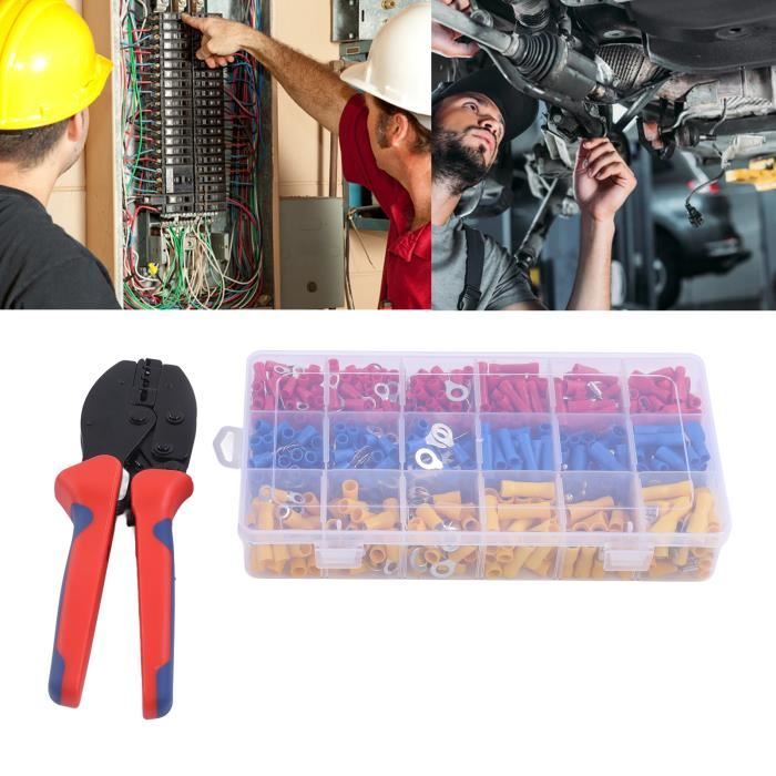 Pinces à Sertir En Aluminium à Double Trou, Pinces De Serrage Pour Sertir Les Câbles En Acier, Corde De Bâche (1,5 à 8 Mm, 8 Tailles