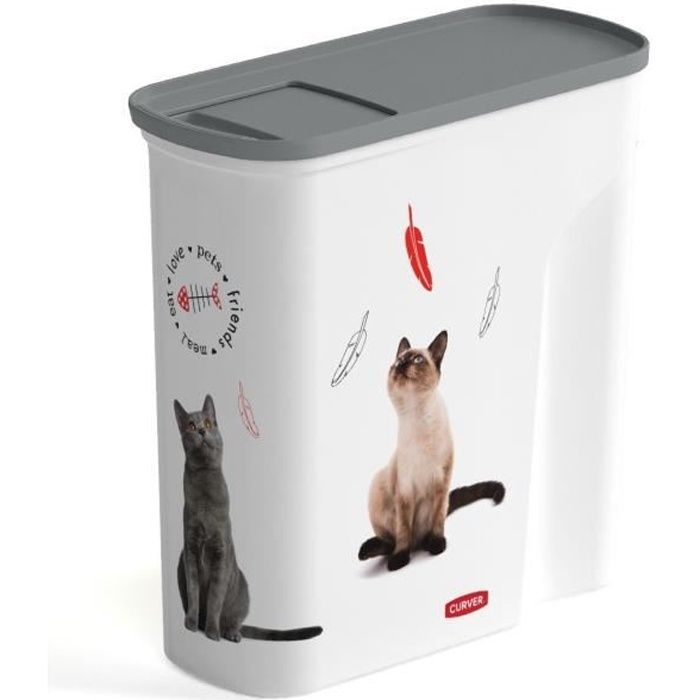Curver Recipient Alimentaire Pour Chats 6 L Cdiscount Animalerie Curver Recipient Alimentaire Pour Chats 6 L Cdiscount Animalerie