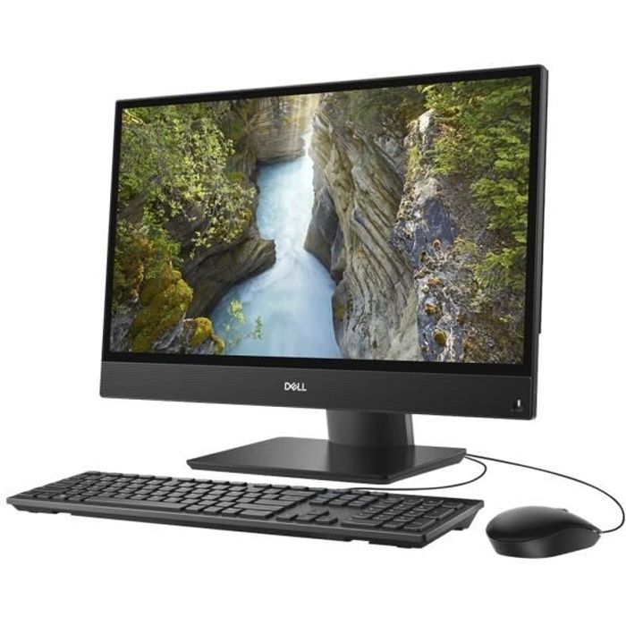 DELL Ordinateur tout-en-un OptiPlex 5000 5260 - Core i5 i5-8500 - 8 Go RAM - 256 Go SSD - 54,6 cm (21,5