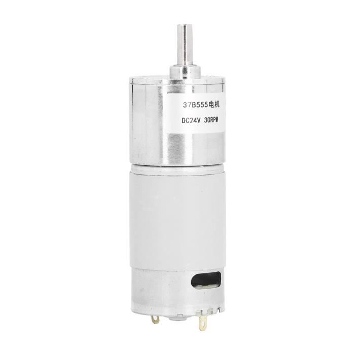 Moteur Réduction 12V 68RPM - Vis Sans Fin - Arbre 10mm - Couple élevé Basse Vitesse