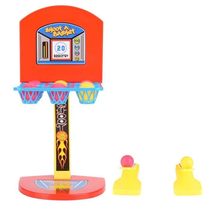 VGEBY Mini Jeu De Basket-Ball De Table - Jouet Interactif Parent-Enfant En Plastique Pour Bureau Et Décompression