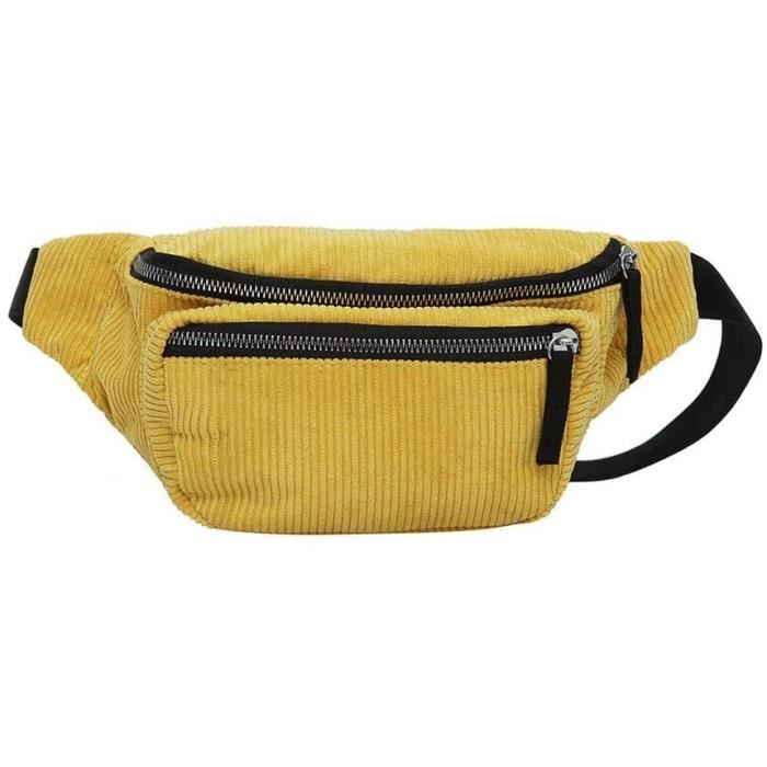 Sacoche top banane jaune