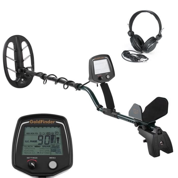 SET COMPLET DETECTEUR DE METAUX DURAMAXX METAL DETECTOR OR ARGENT BRONZE BIJOU