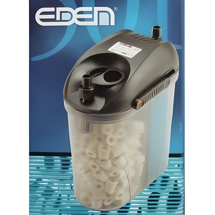 Filtre exterieur pour aquariums : 300 l/h Eden 501 - Cdiscount