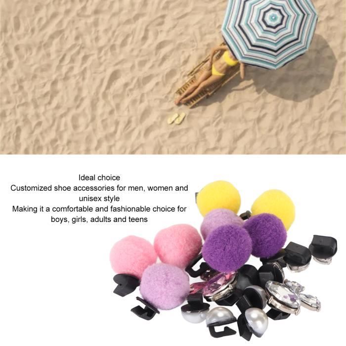 Sctmda 1 Paire Clips pour Chaussures Femme Broches