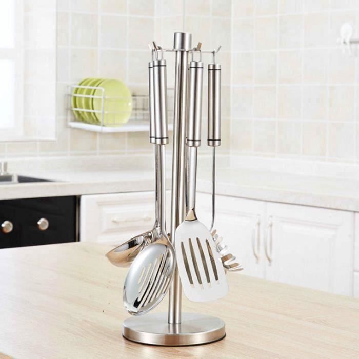 Porte-couverts Rotatif DOWAN En Céramique - 360° | Pour Cuisine, Rangement Ustensiles
