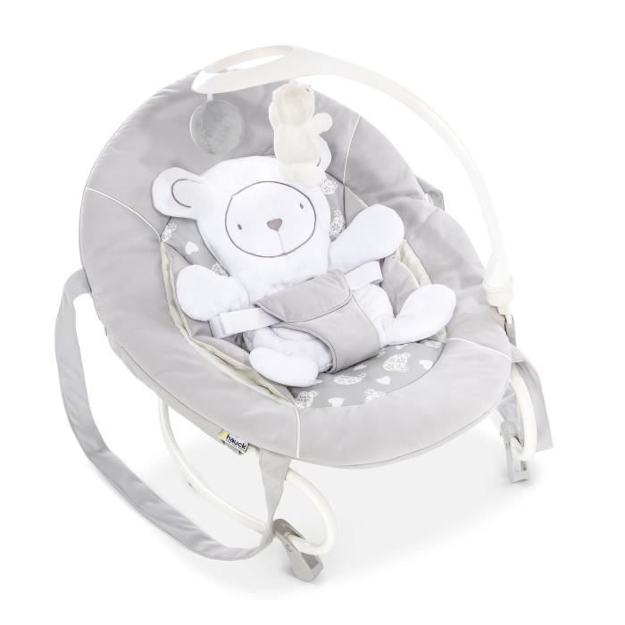 Hauck Transat Bebe Leisure Gris Cdiscount Puericulture Eveil Bebe