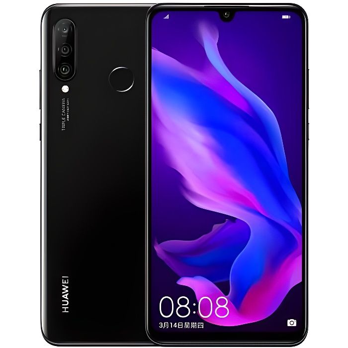 Vente Téléphone portable Huawei P30 Lite 6Go 128Go Noir pas cher Vente Téléphone portable Huawei P30 Lite 6Go 128Go Noir pas cher