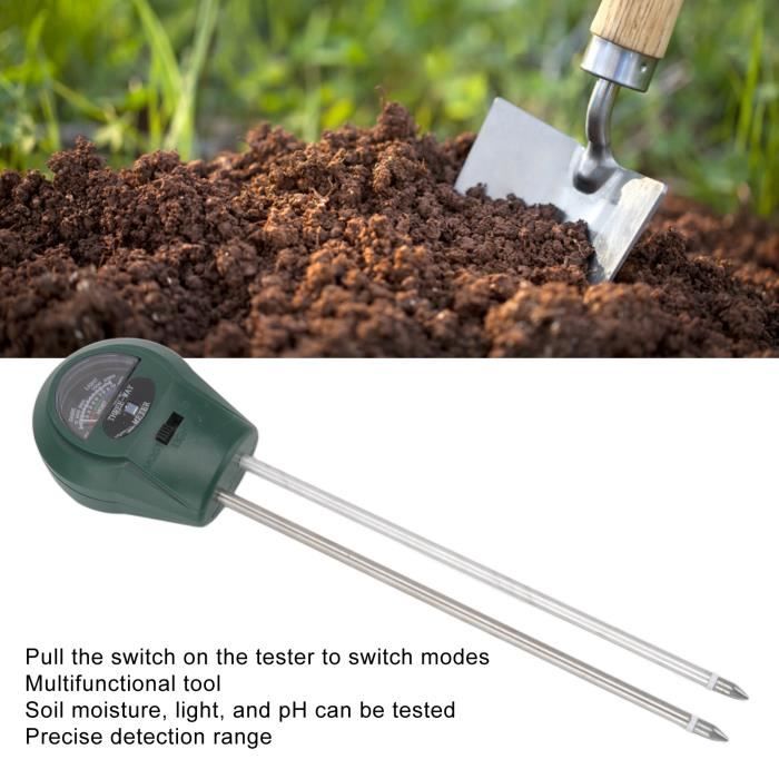 Humidimètre De Sol Testeur D'humidité Avec Ph-mètr... – Grandado