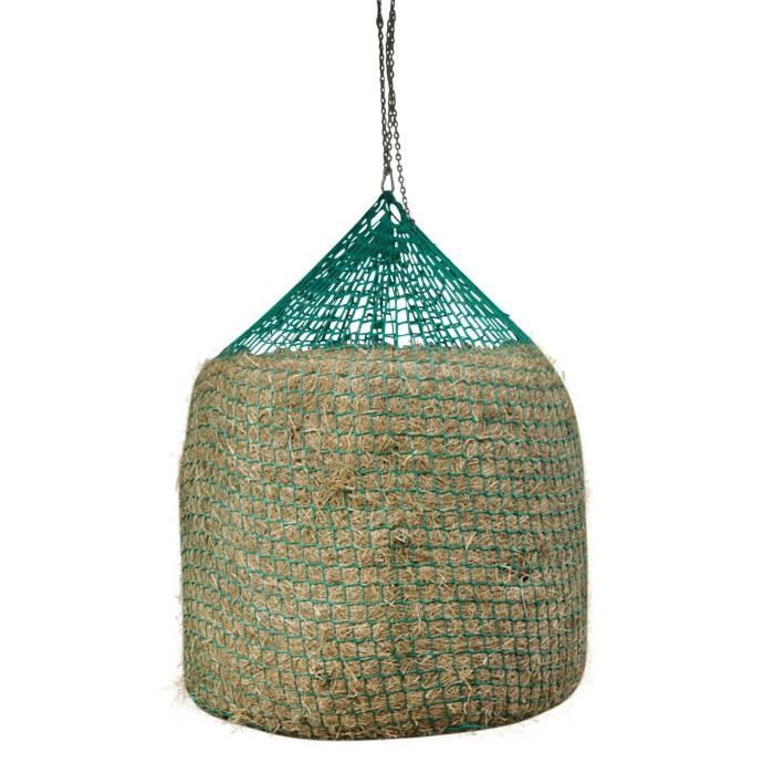 Comparer les prix de Filet à foin balles rondes suspendre Kerbl - vert - 160x125 cm