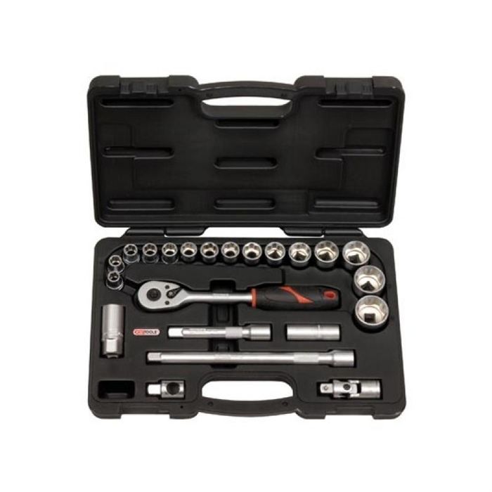 Coffret de douilles 12 KSTOOLS 22 pièces de 10 à 32 mm