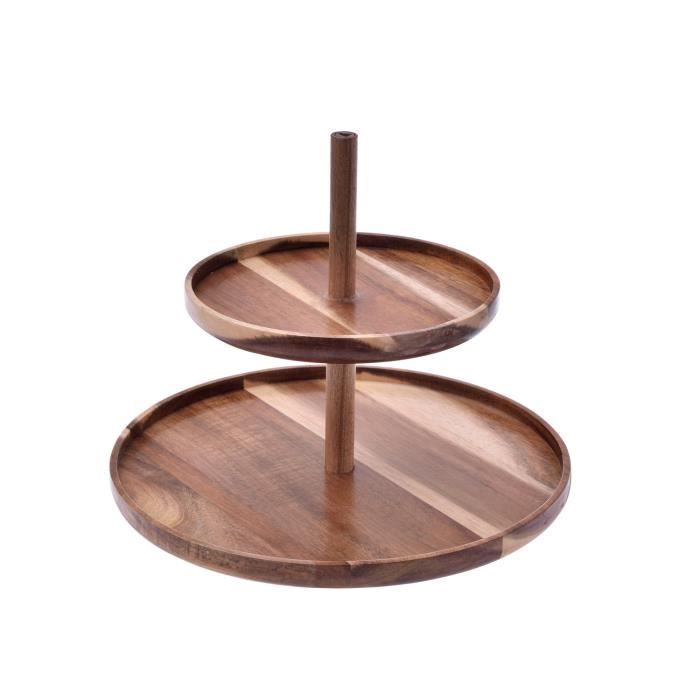 Presentoir A Gateau En Bois Achat Vente Pas Cher