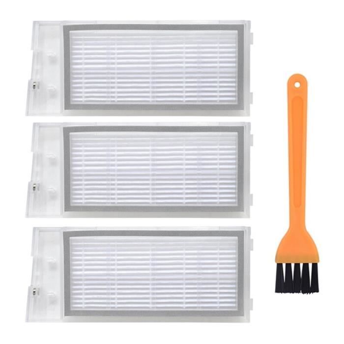 Lot De 2 Filtres HEPA Pour Aspirateur Robot Roidmi Eve Plus - Pièce De Rechange Originale