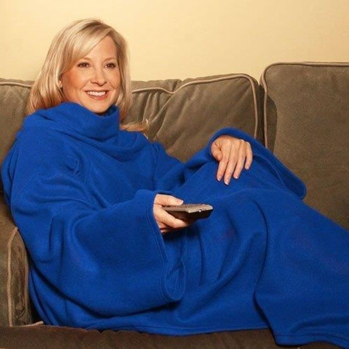 Duvet avec Manches Adulte, Home Winter Warm Fleece Snuggie Couverture  Couverture Robe avec manches (Bleu) - Cdiscount Maison