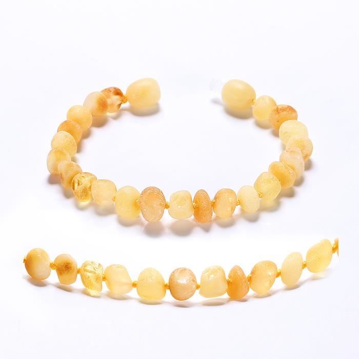 Bracelet cheville ambre bébé Clearance