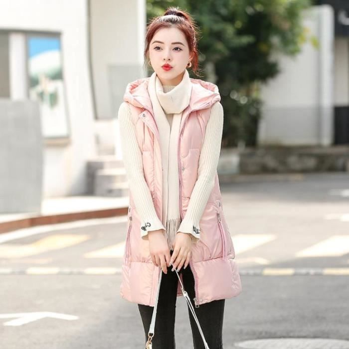 MANTEAU Femme Classique Confortable Mode Marque Luxe Coton Garder