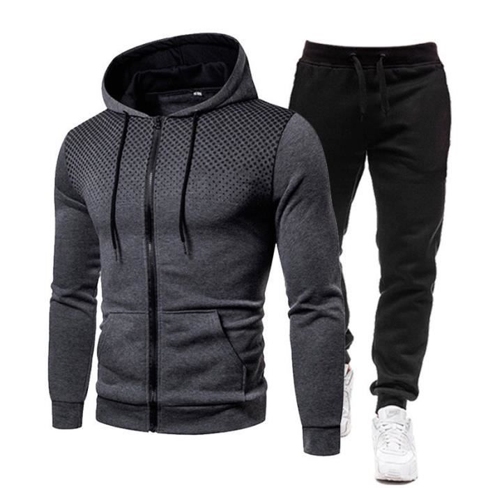 Survetement shop homme gris