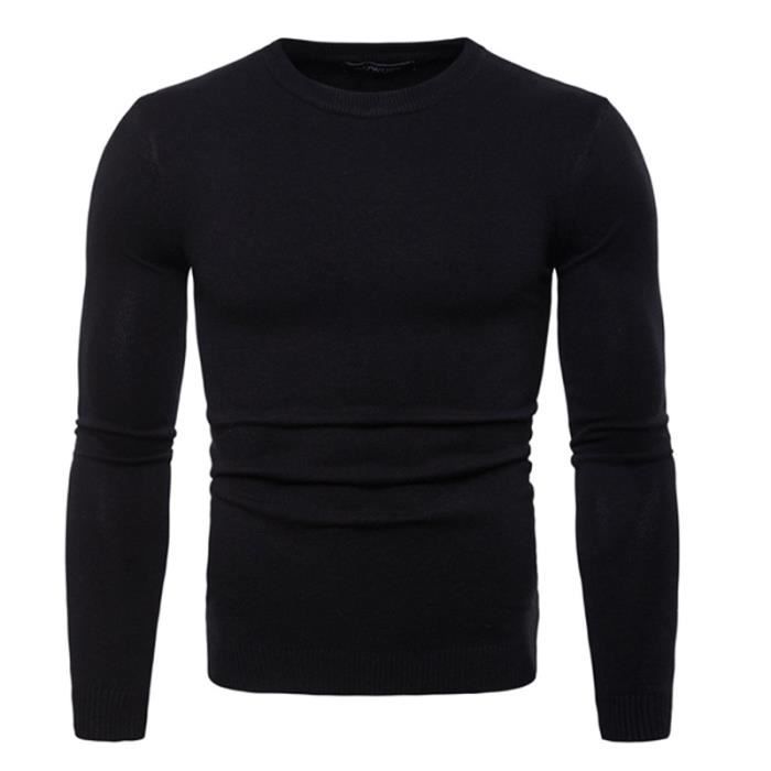 BoYco Haut tricot\u00e9s noir style d\u00e9contract\u00e9 Mode Tops Hauts tricotés 