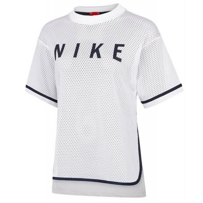 t shirt nike femme blanche