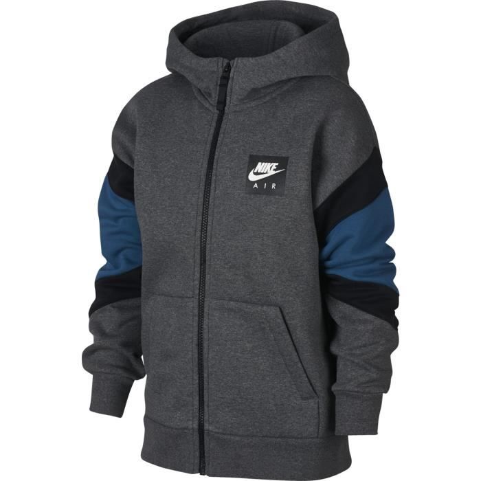 veste nike femme verte grise