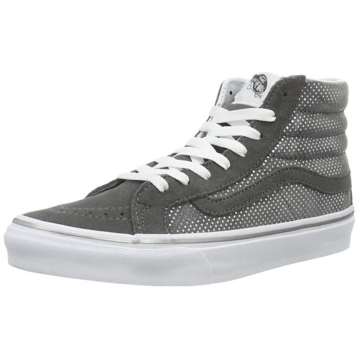 vans haute grise