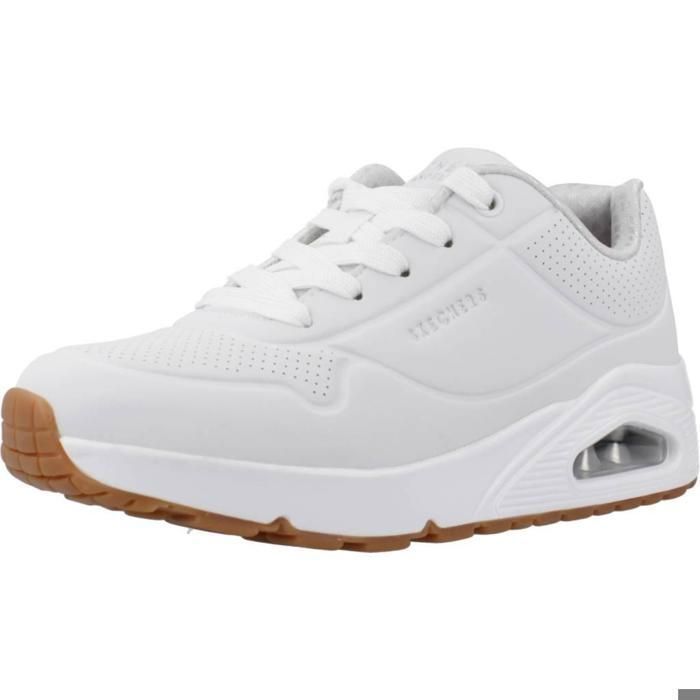 Skechers Chaussure Skechers Modèle Uno - Stand On Air - Coleur Blanc
