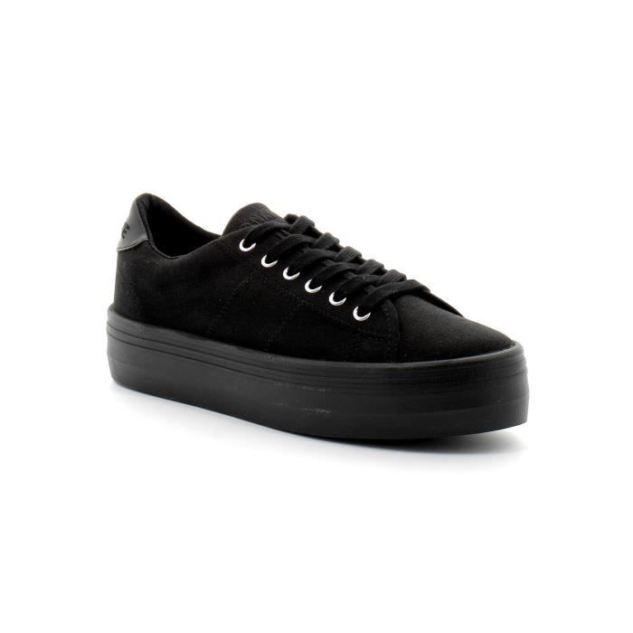 Baskets compensees NO NAME Plato Sneaker Noir Homme