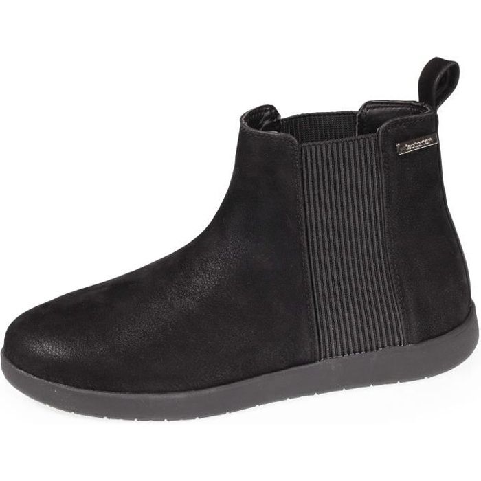 Bottes De Pluie Bottines Isotoner Fourrées Femme Légeres Et