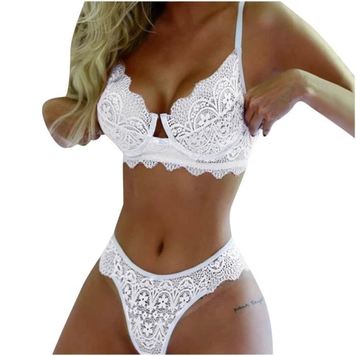 décontracté femmes dame dentelle sangle Bras hauts... - Grandado