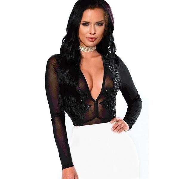 Decollete transparent shop