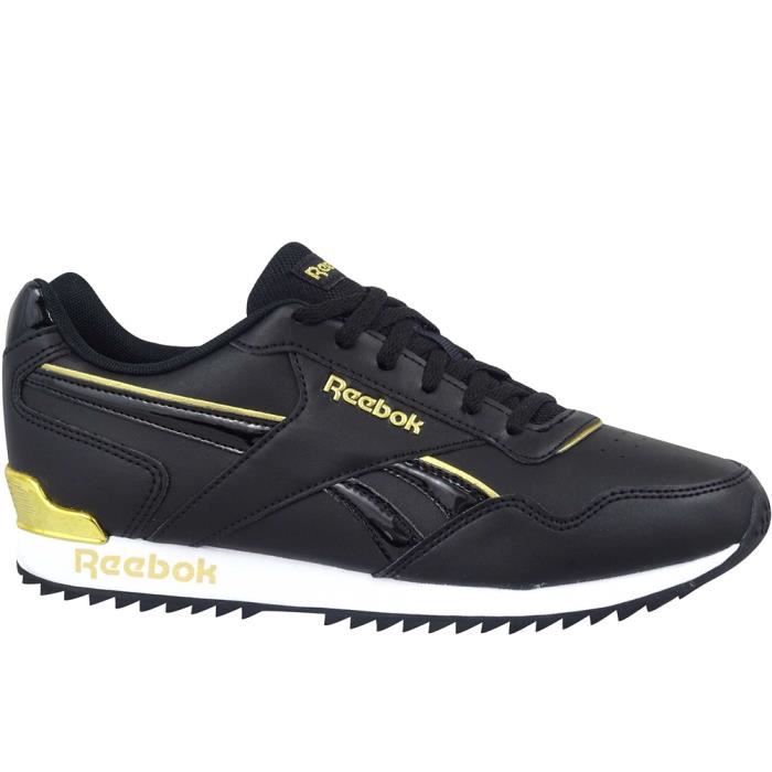 Chaussures de Running - REEBOK - Royal Glide Ripple Clip - Femme/Adulte - Noir - Route Chaussures de Running - REEBOK - Royal Glide Ripple Clip - Femme/Adulte - Noir - Route