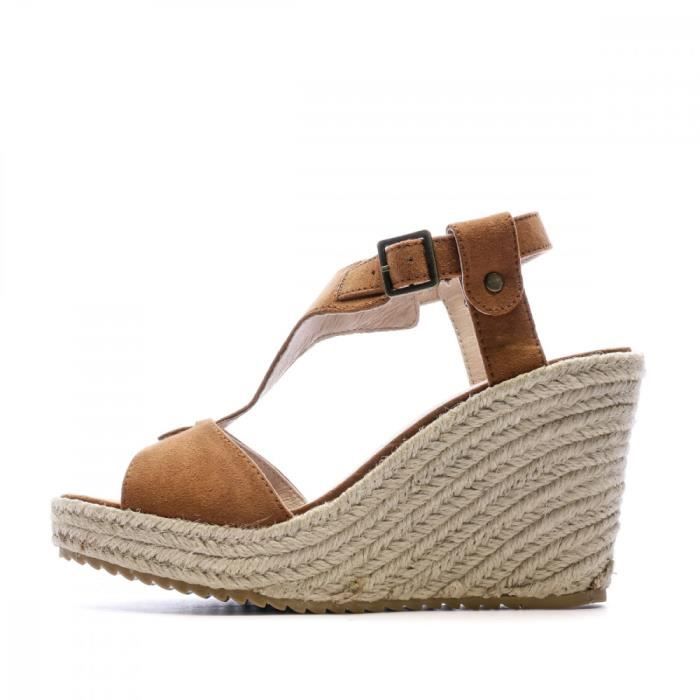 CHATTAWAK Femme 18HCHLOEROSEGOLD40 Sandale à Talon, Rose Gold, 40 EU