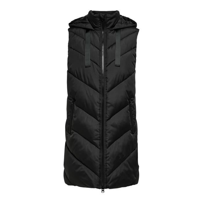 Doudoune a capuche sans manches femme JDY Skylar black 3XL Black Cdiscount Pret a Porter