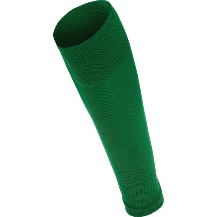 macron sprint chaussettes de football footless - vert | taille: 39/42