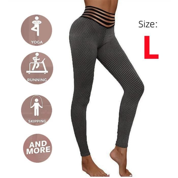 Legging De Sudation Taille Haute Pour Femme - Grandes Tailles, Confort Fitness, Yoga, Gym