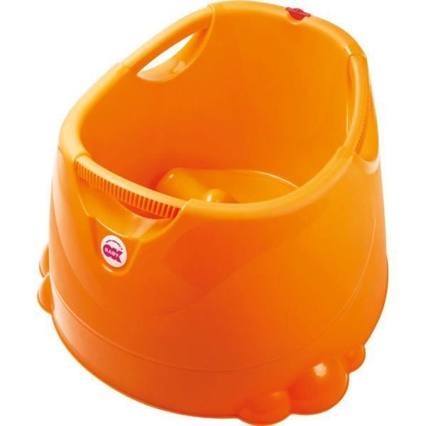 Baignoire de douche - OK BABY - Opla - Petite baignoire ronde - Orange - Rigide - Enfant