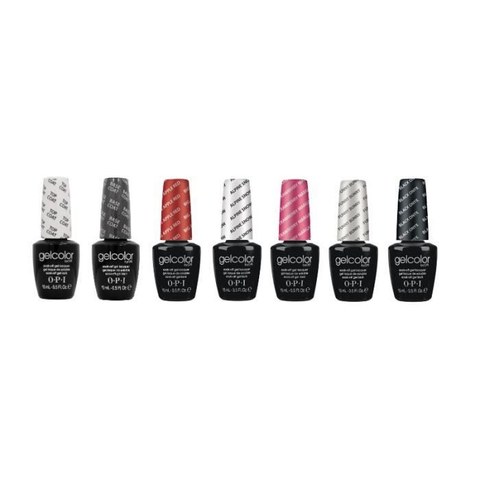 Lot 6 Vernis Semi Permanent Opi Gel Color Cdiscount Au Quotidien