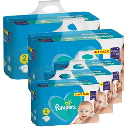 672 x couches bébé Pampers Taille 2 active baby dry Cdiscount