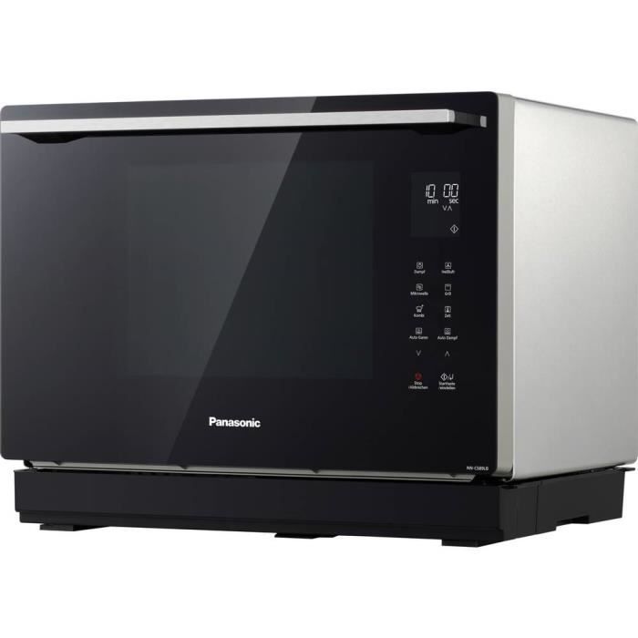 Four micro-ondes combiné - Panasonic - NN-CS89LB - 1000 W - 28 Litres - Cuisson vapeur