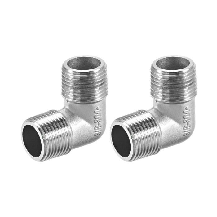 Lot De 5 Raccords à Graisse 90° En Inox 304 - Filetage M6x1mm, Pour Lubrification Mécanique - 10